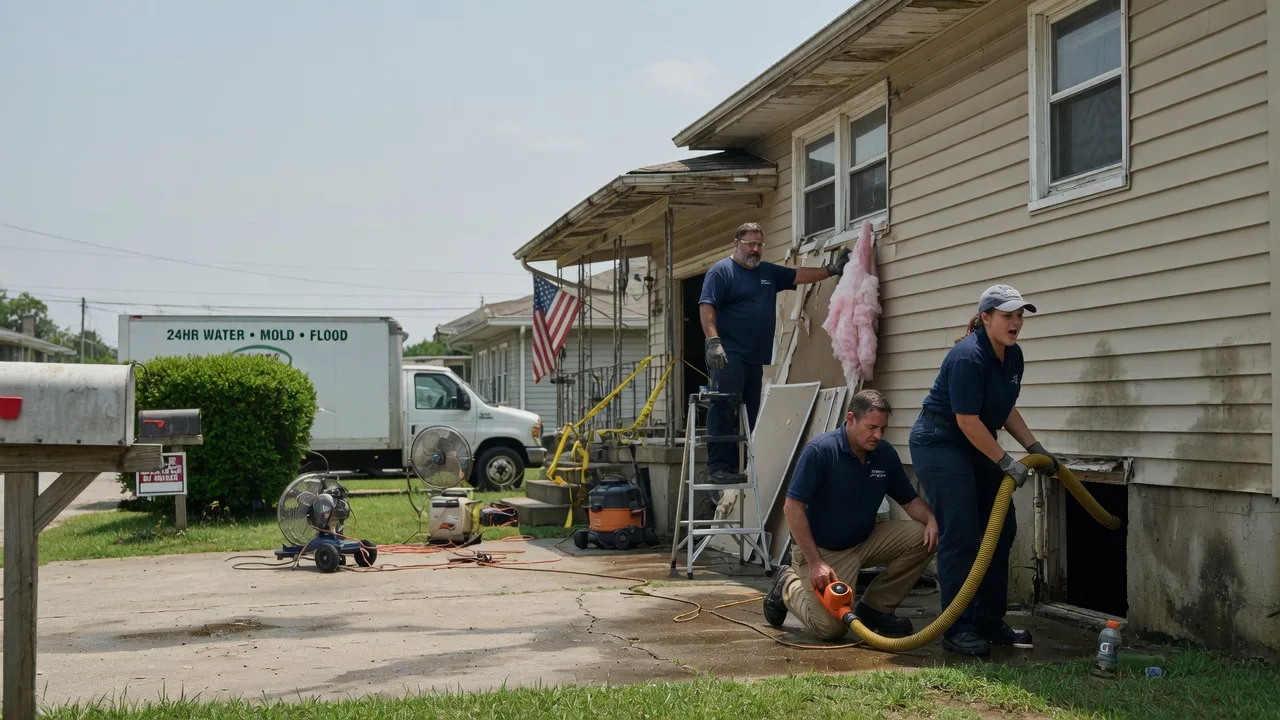 Water Damage Repair in Hatchechubbee, AL near me